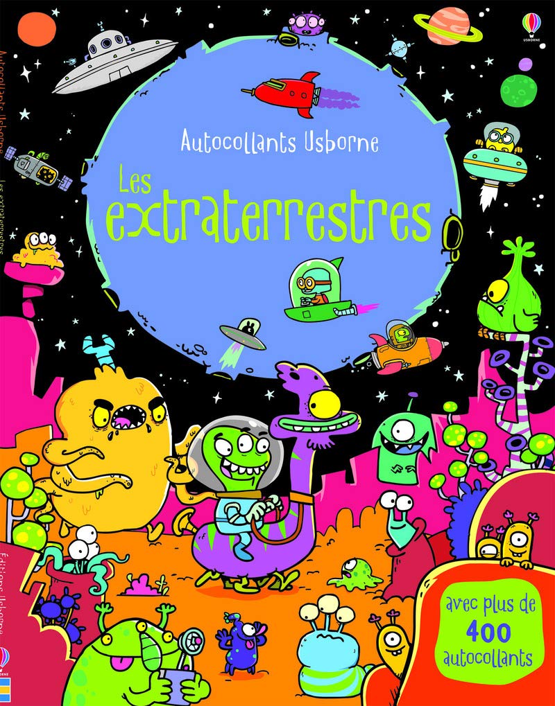 Les extraterrestres - Autocollants Usborne book