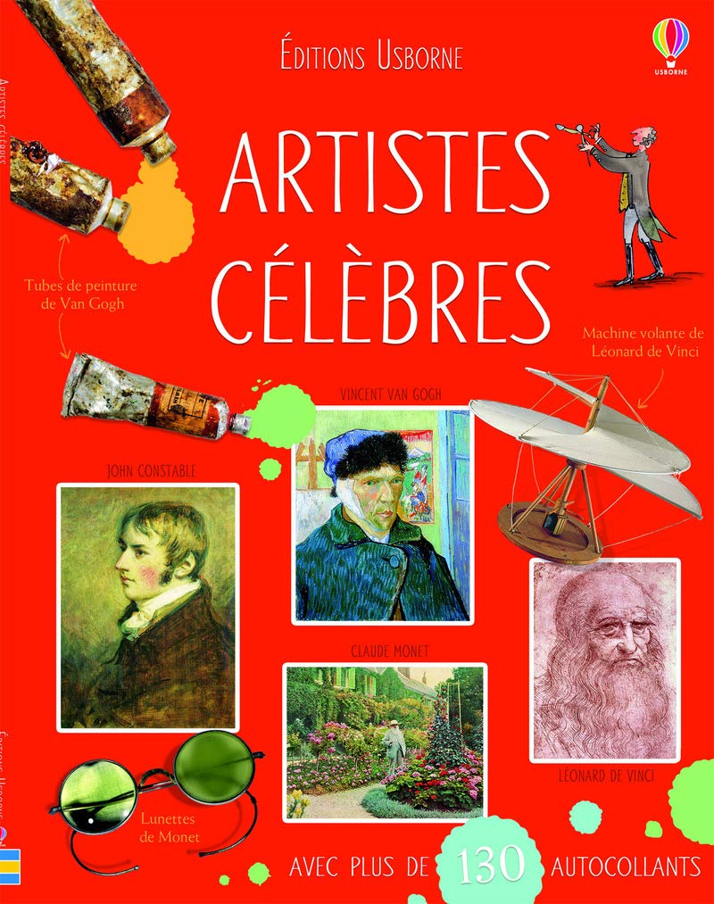 Artistes célèbres - Autocollants book