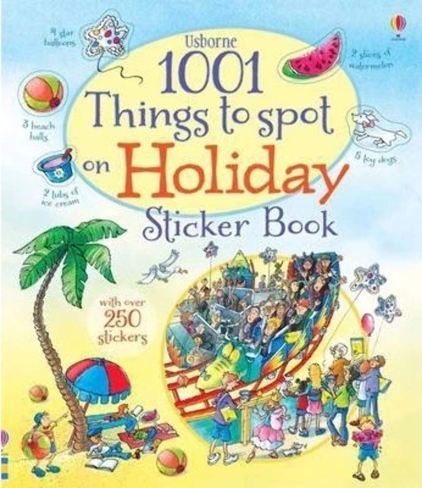 1001 Things to Spot on Holiday Sticker Book book