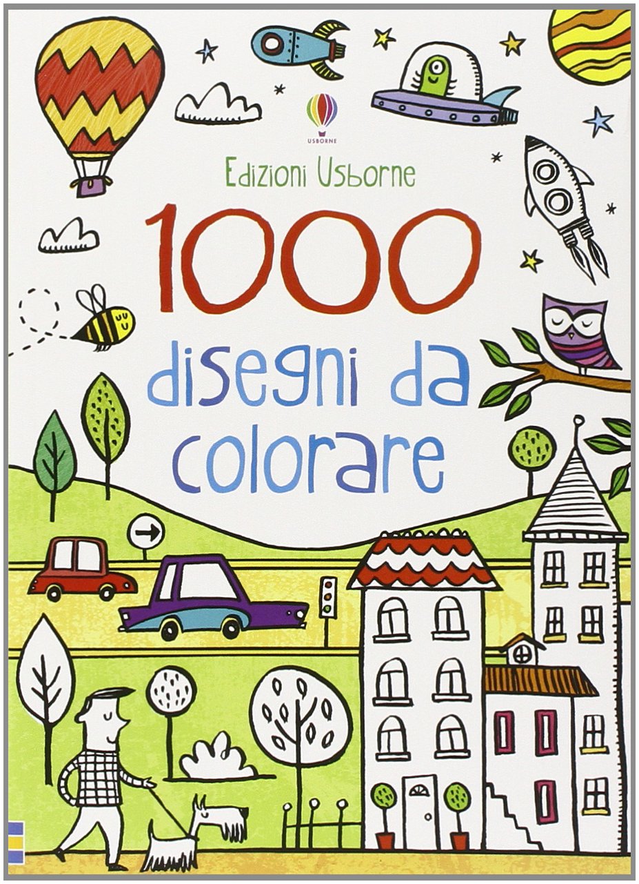 1000 disegni da colorare. Ediz. illustrata book