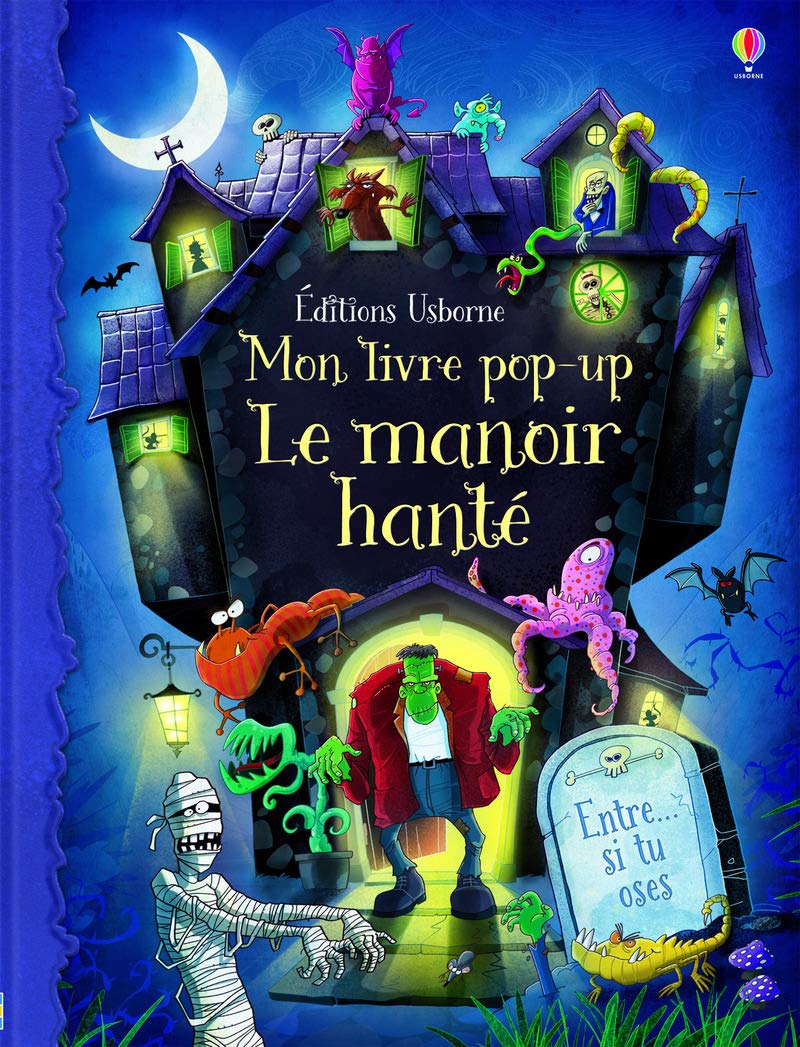 Le manoir hanté - Mon livre pop-up Non-fiction