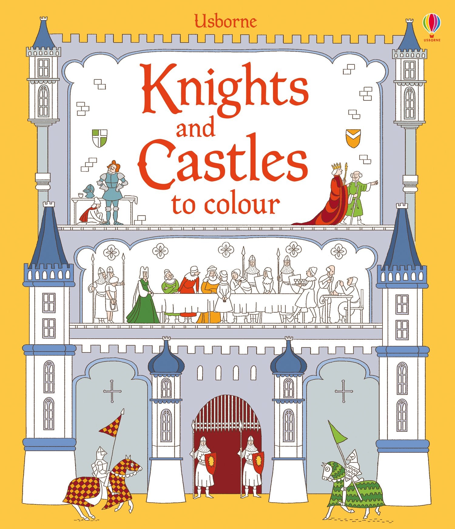 Knights and Castles to Colour (Colouring Books) Non-fiction