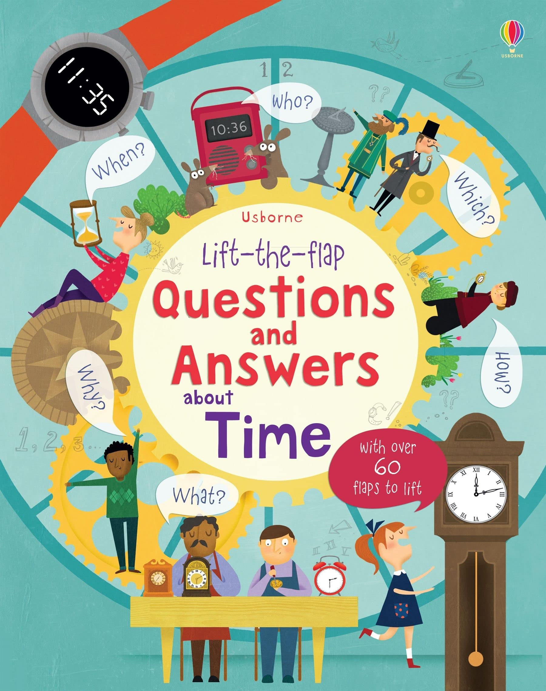 Lift-the-Flap Questions and Answers About Time (Lift-the-Flap Questions & Answers): 1 Non-fiction