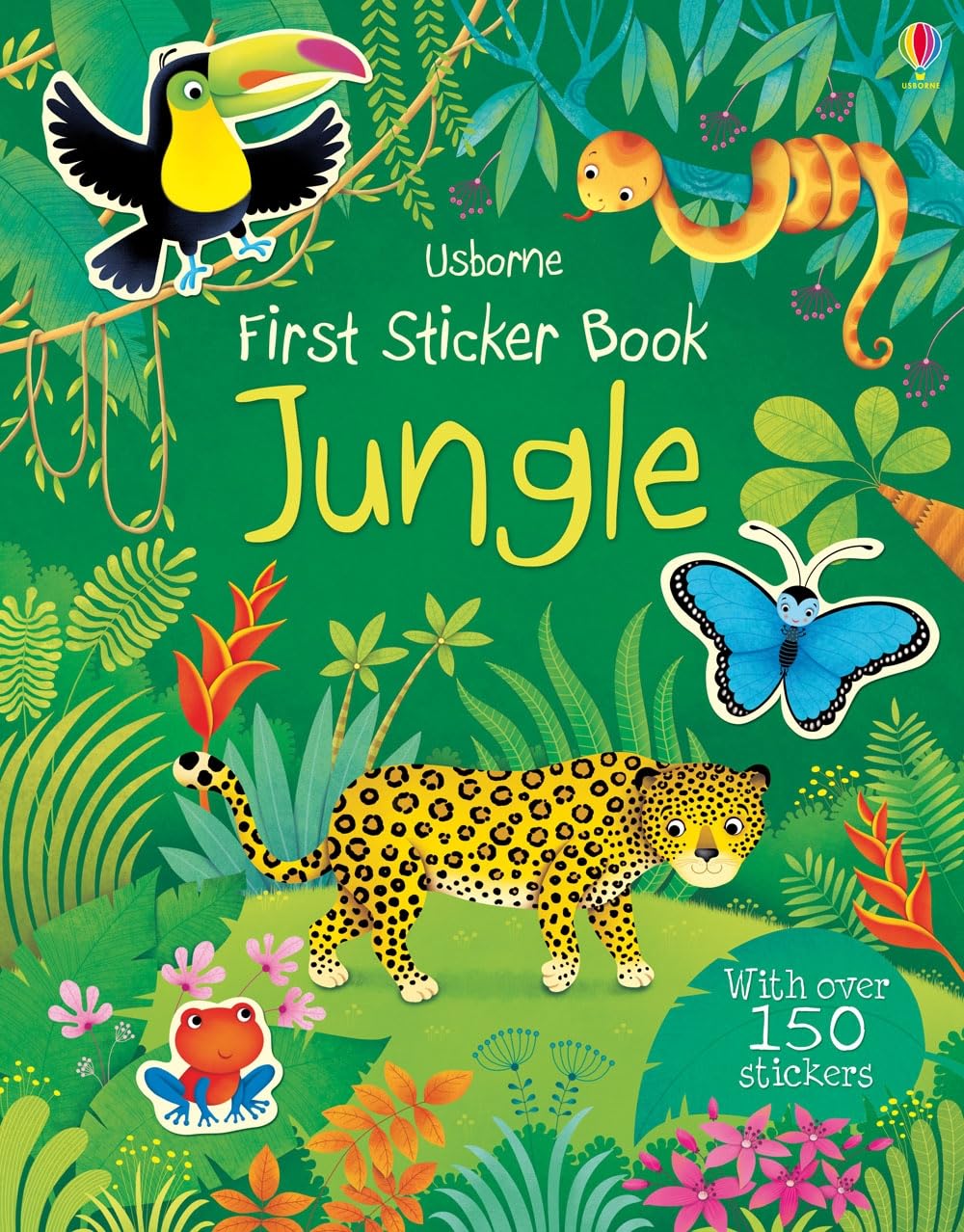 First Sticker Book Jungle (First Sticker Books) (First Sticker Books series) book