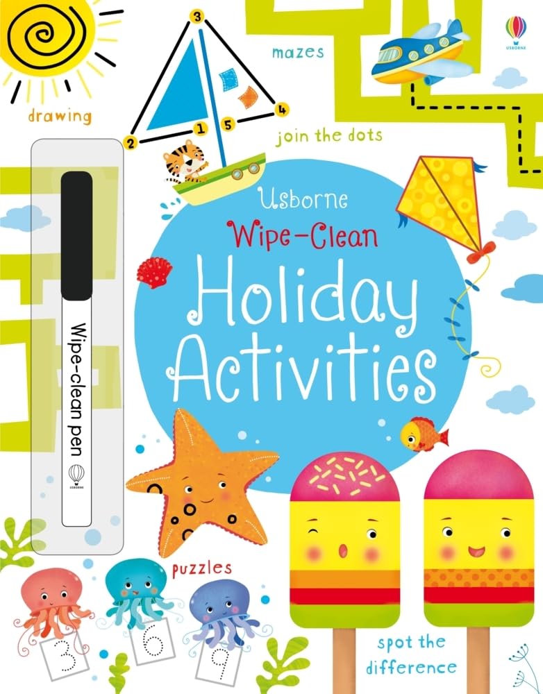 Wipe-Clean Holiday Activities (Wipe Clean Activity Book): 1 (Wipe-clean Activities) book