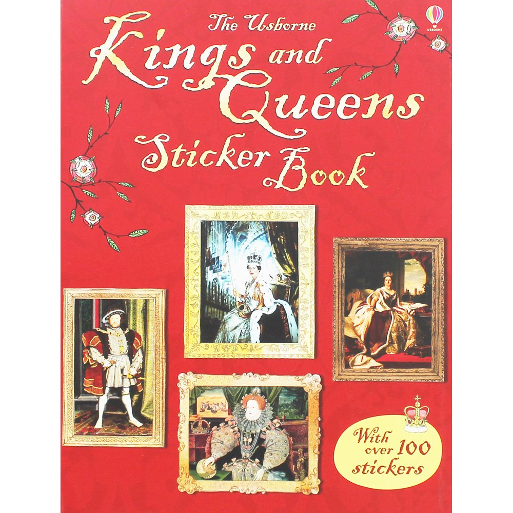 Kings and Queens Sticker Book book