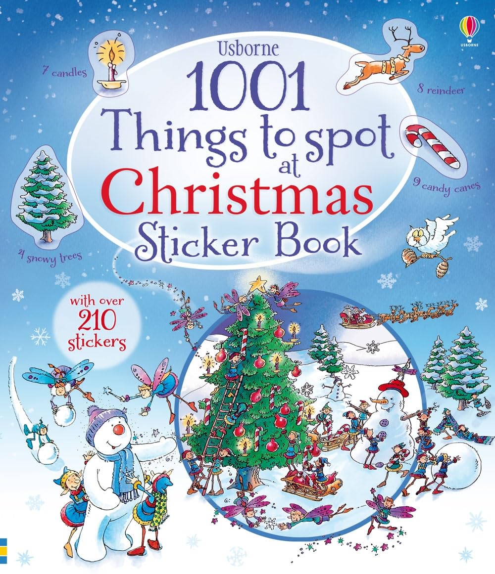 1001 Things to Spot at Christmas Sticker book book