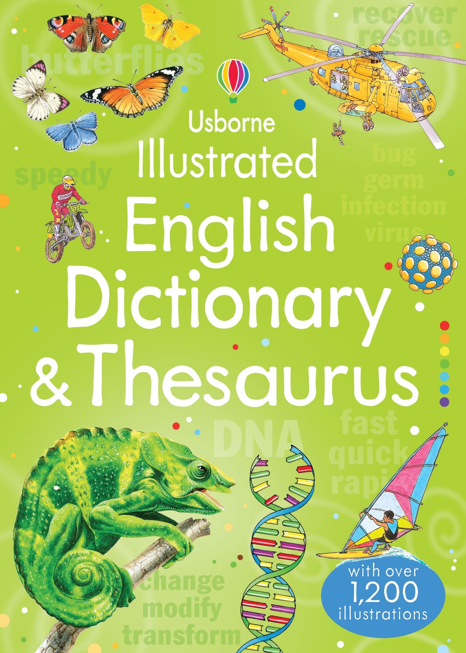 Illustrated English Dictionary & Thesaurus (Illustrated Dictionaries and Thesauruses) Foreign Languages ​​& Dictionaries