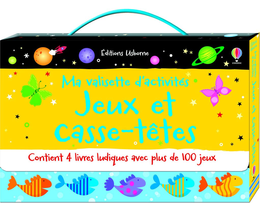 Ma valisette d'activités - Jeux et casse-têtes book