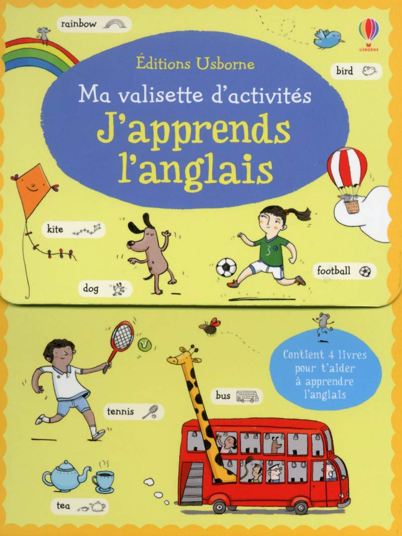 Ma valisette d'activités - J'apprends l'anglais book