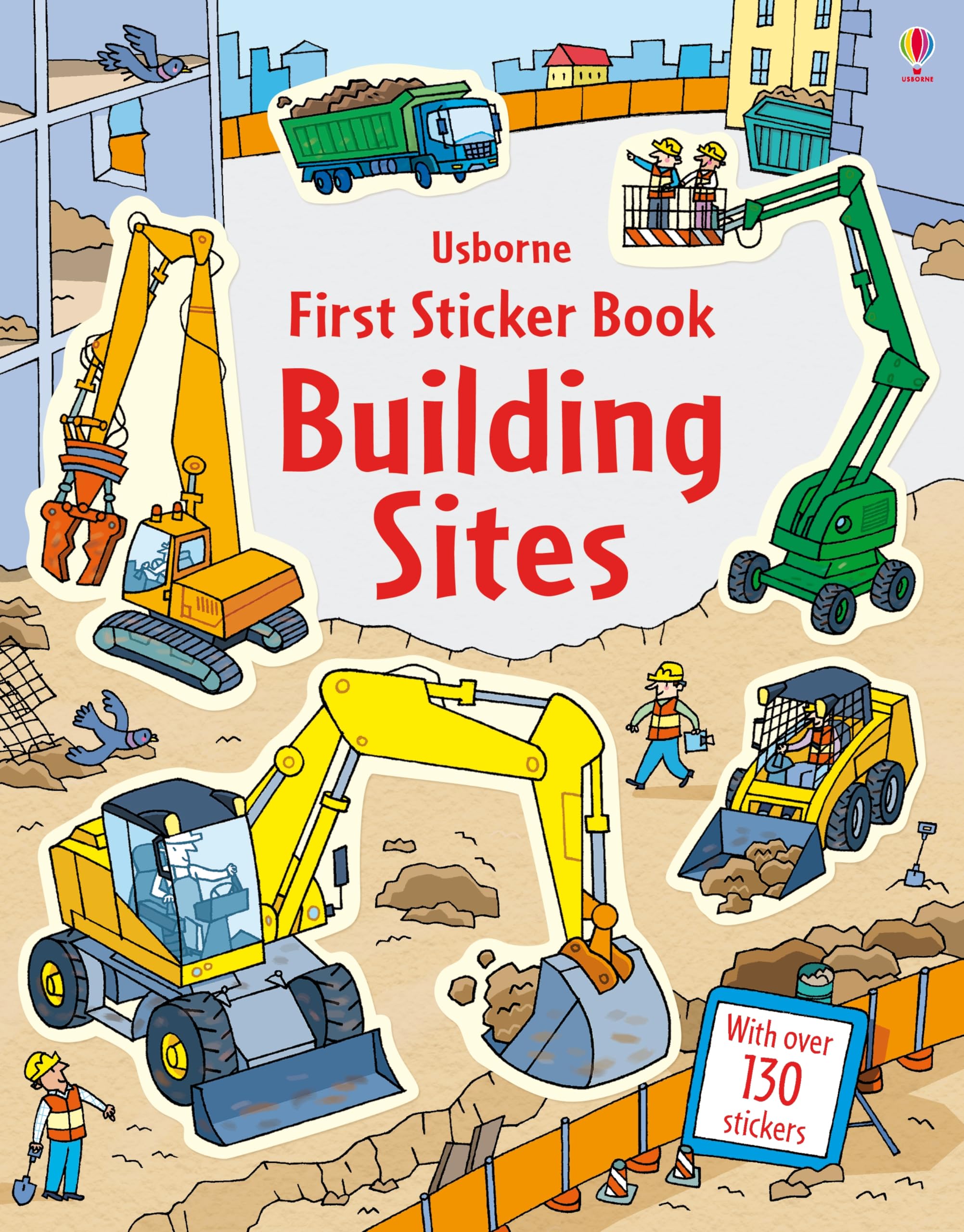 First Sticker Book Building Sites: 1 (First Sticker Books) book