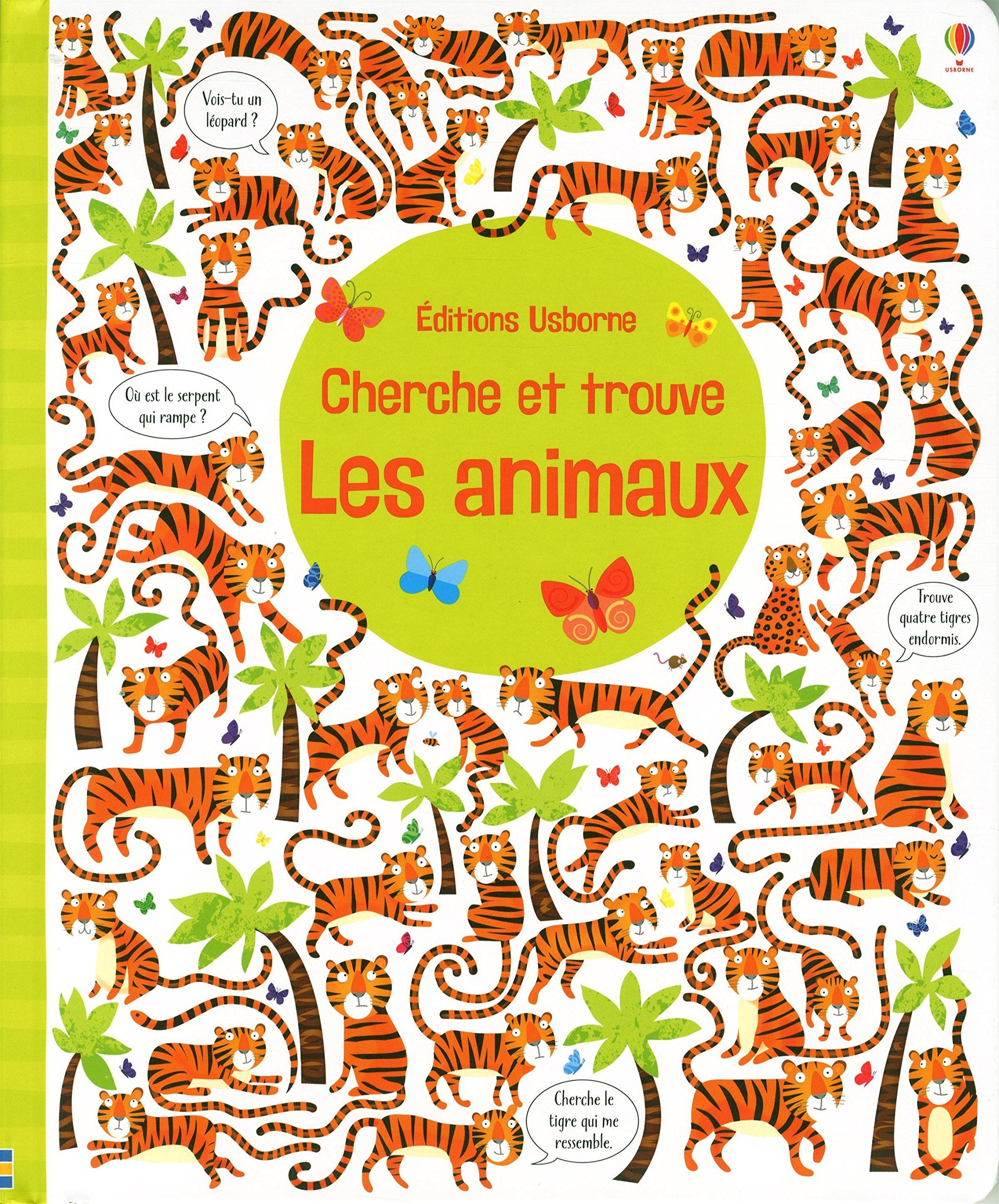 Cherche et trouve Les animaux book