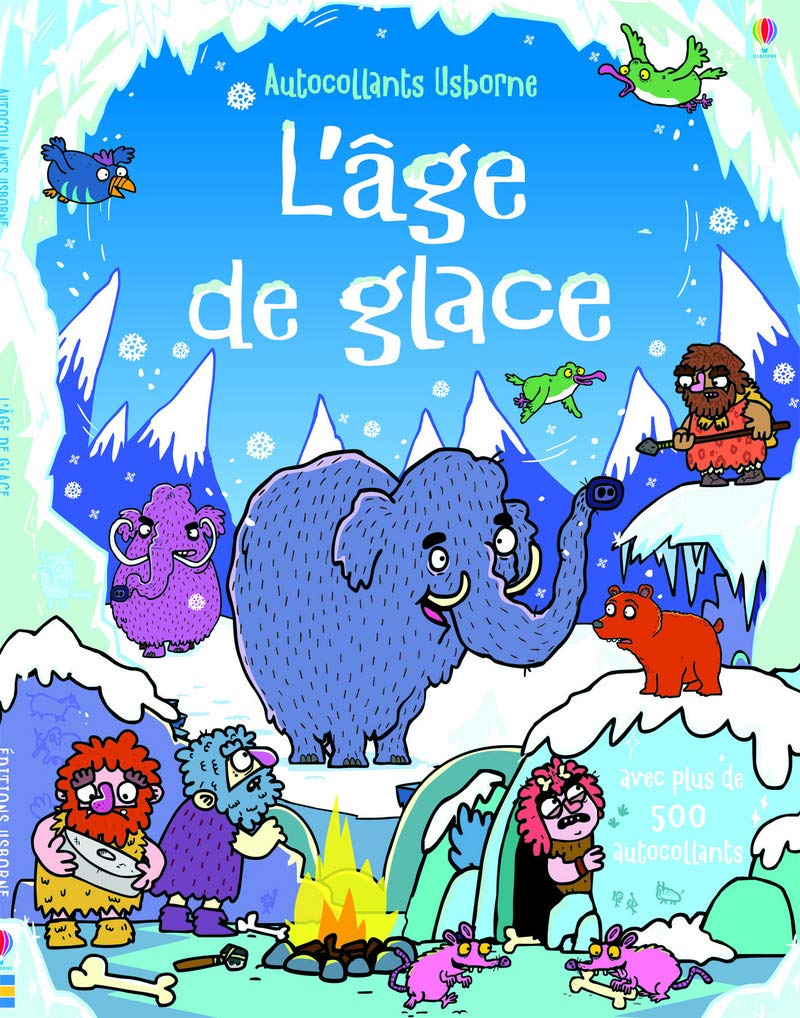 L'âge de glace - Autocollants Usborne book
