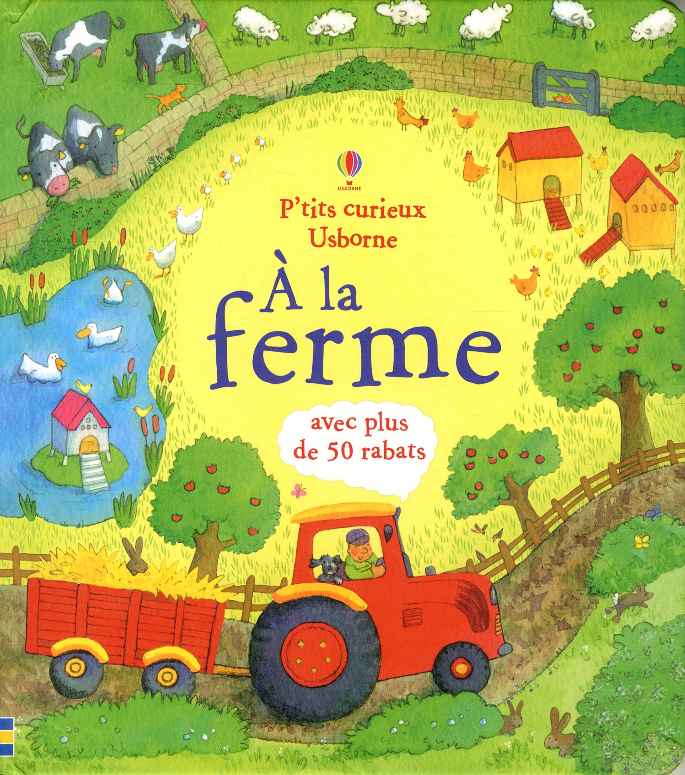 A la ferme - P'tits curieux Usborne book