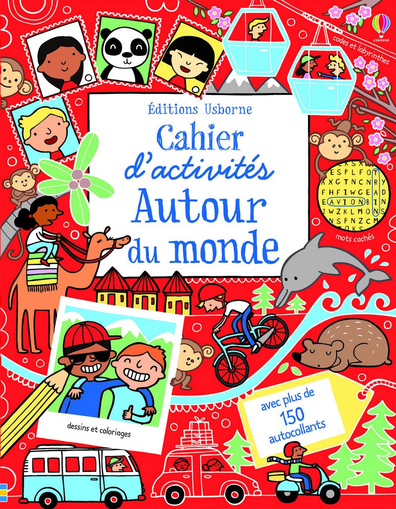 Cahier d'activités - Autour du monde book