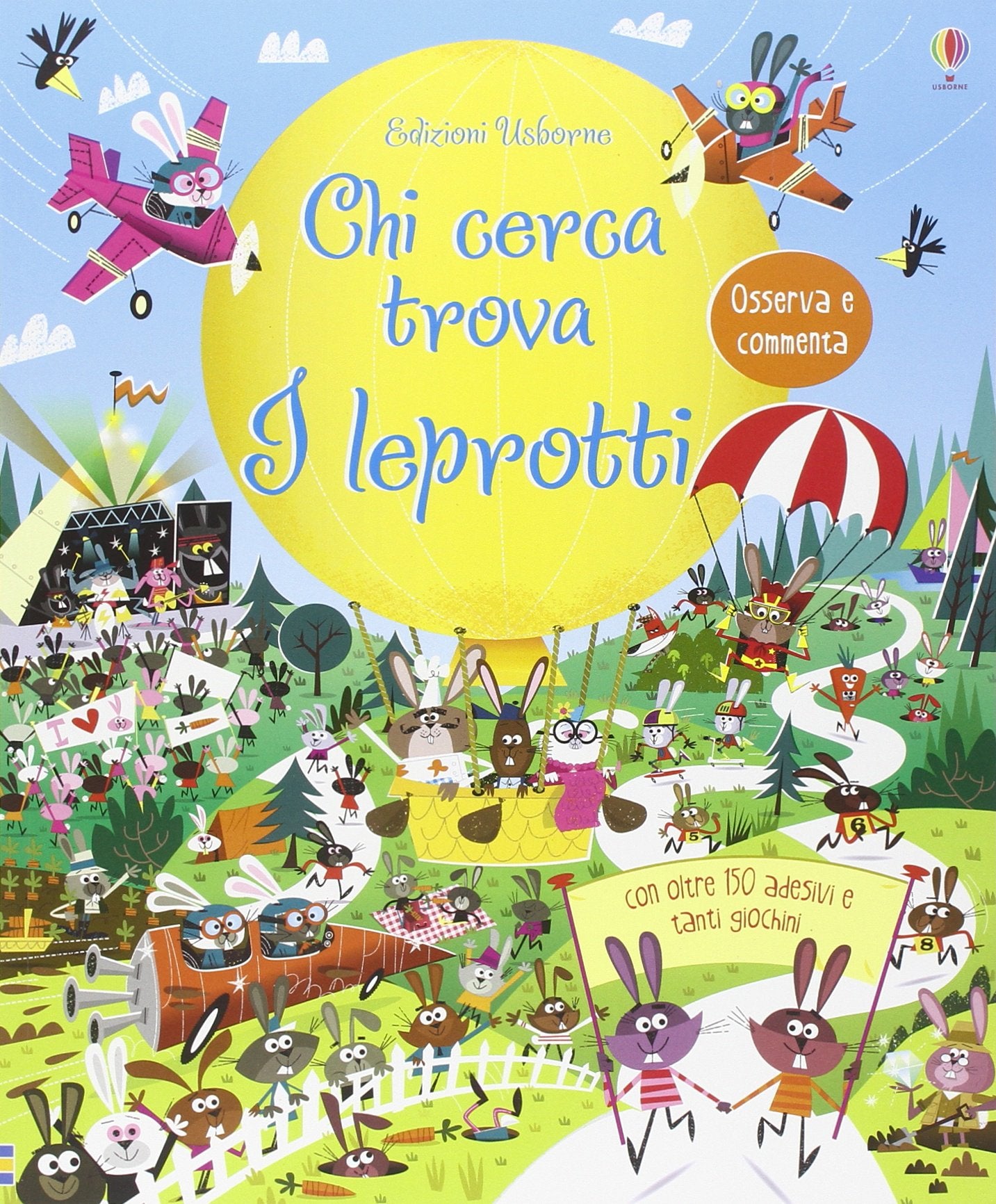 I leprotti. Chi cerca trova. Con adesivi. Ediz. illustrata book