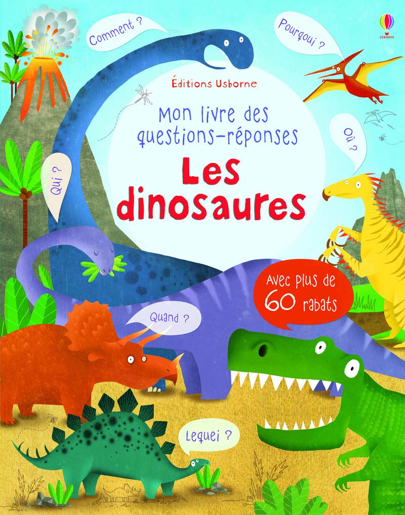 Les dinosaures - Mon livre des questions-réponses book