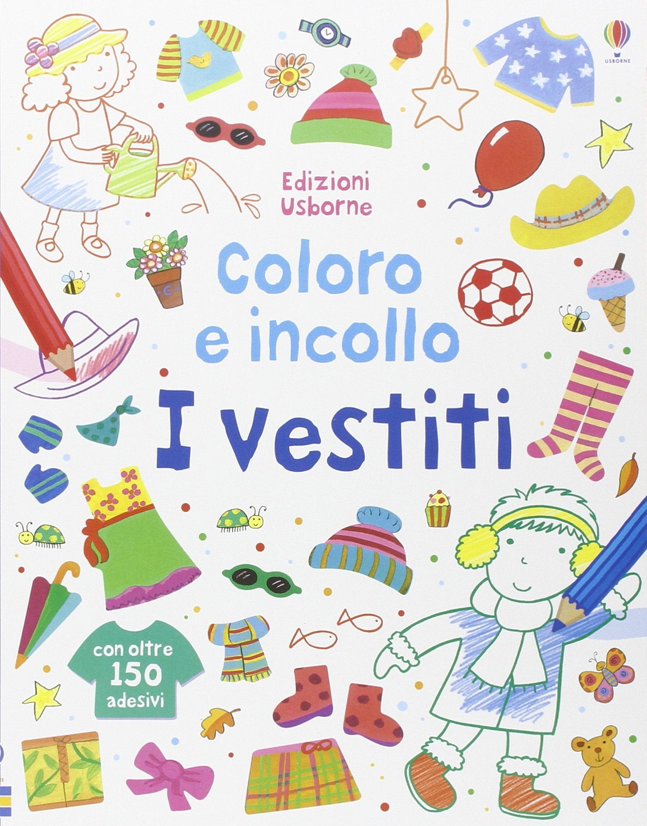 I vestiti. Coloro e incollo. Ediz. illustrata book