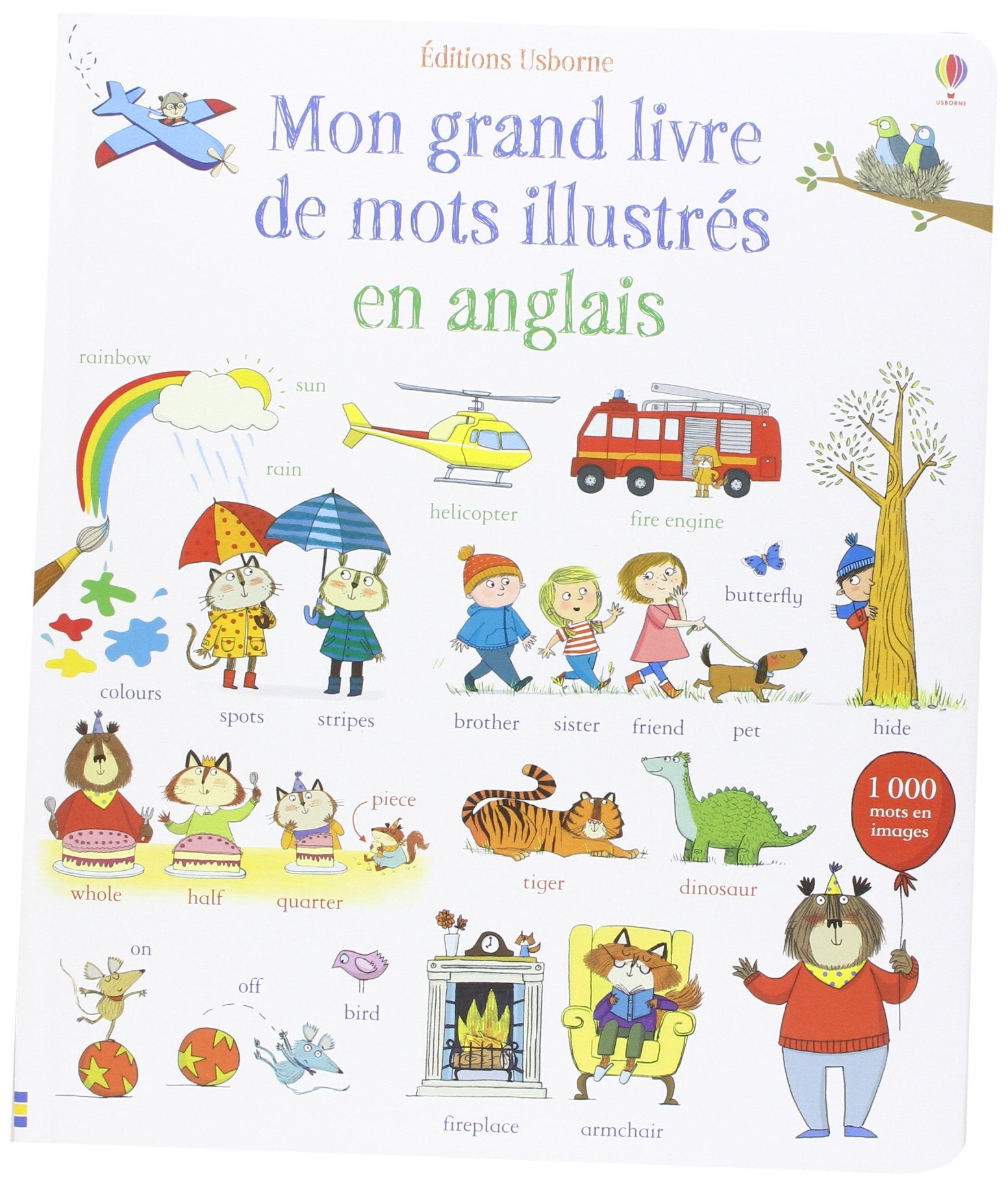 Mon grand livre de mots illustrés en anglais book