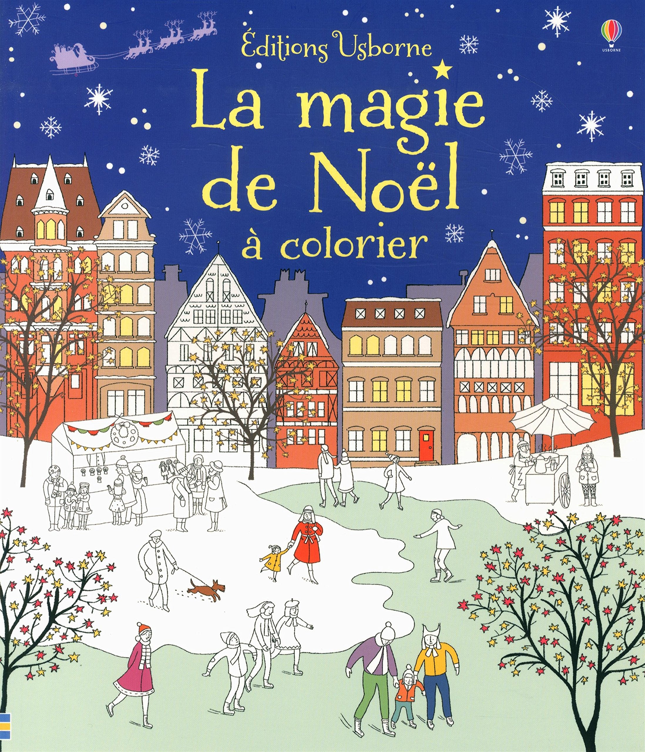 La magie de Noël à colorier book