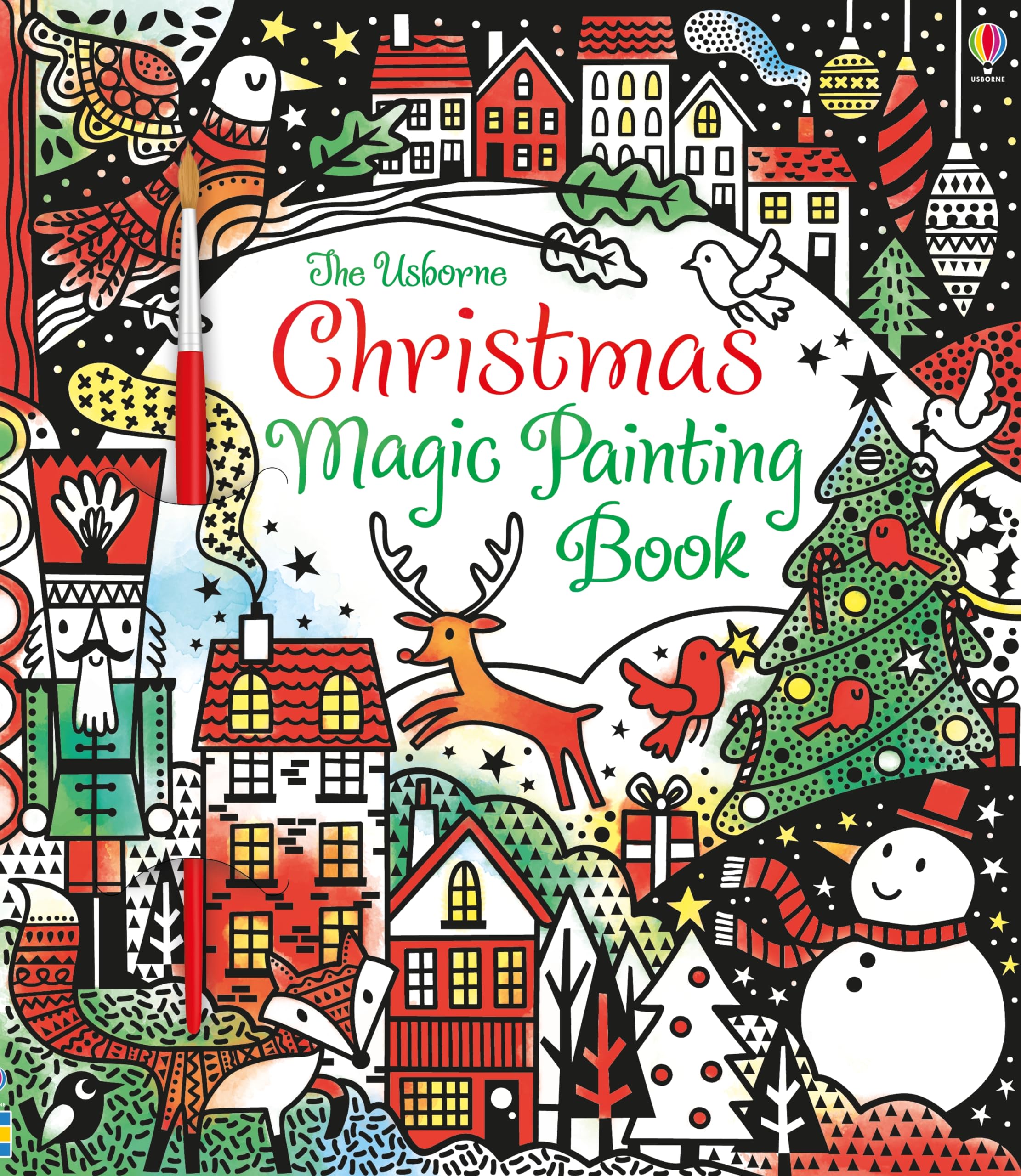 Christmas Magic Painting Book: With Special water brush (Magic Painting Books) Non-fiction