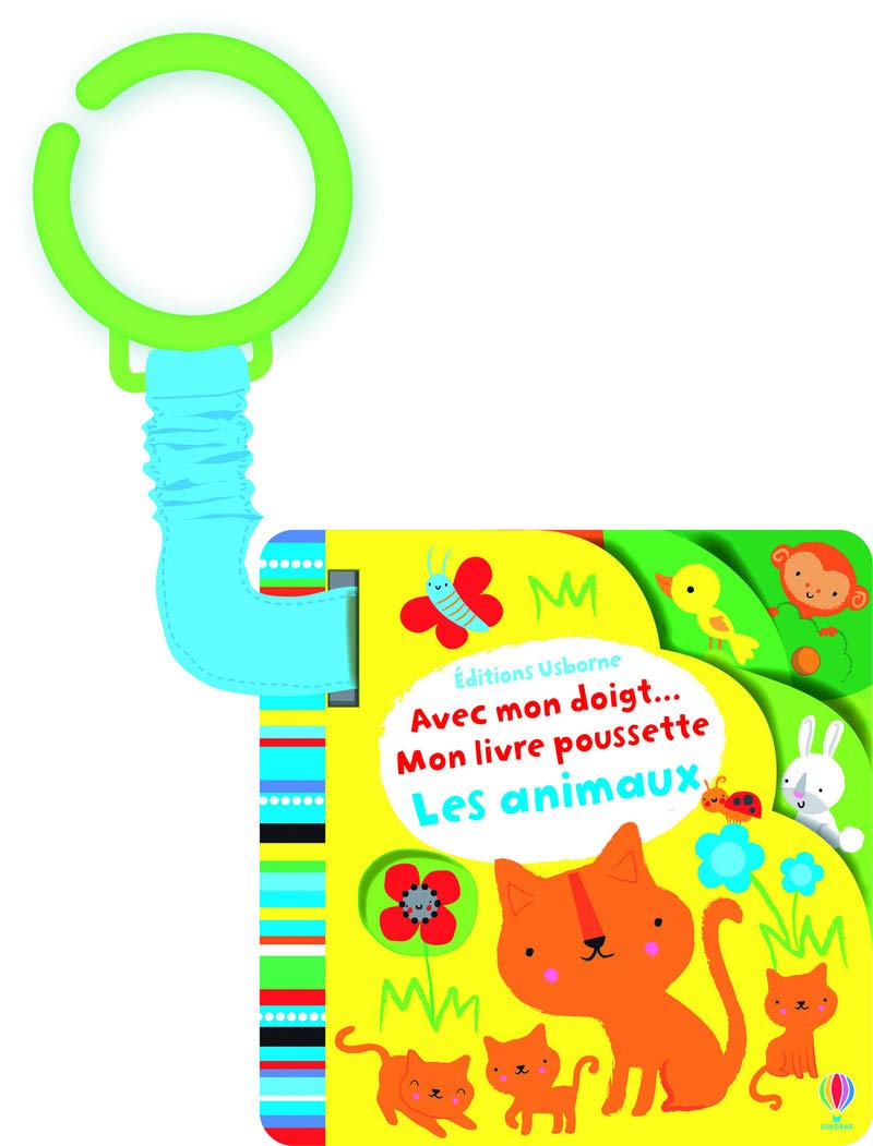 Avec mon doigt... Les animaux - Mon livre poussette book