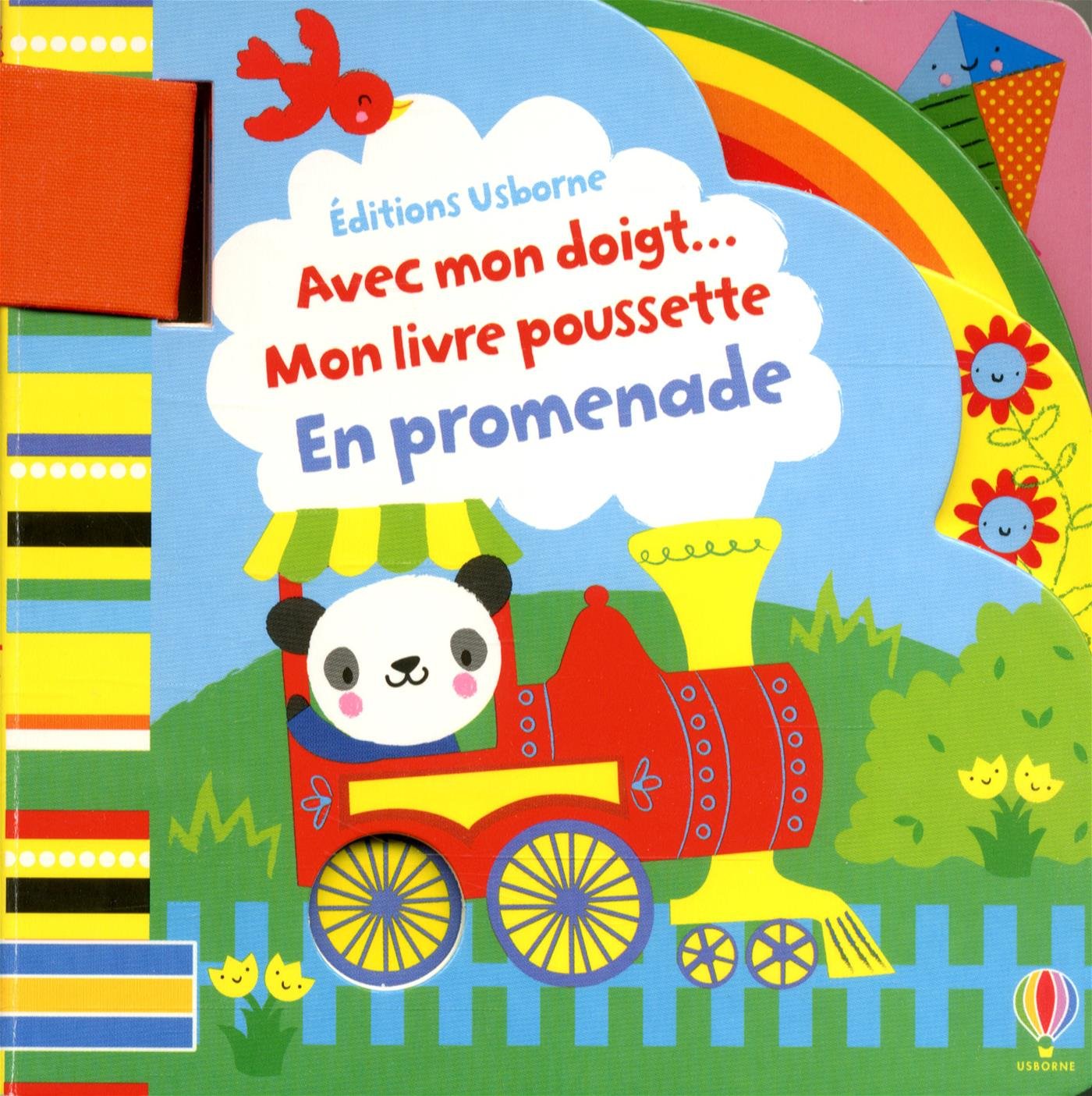 Avec mon doigt... En promenade - Mon livre poussette book