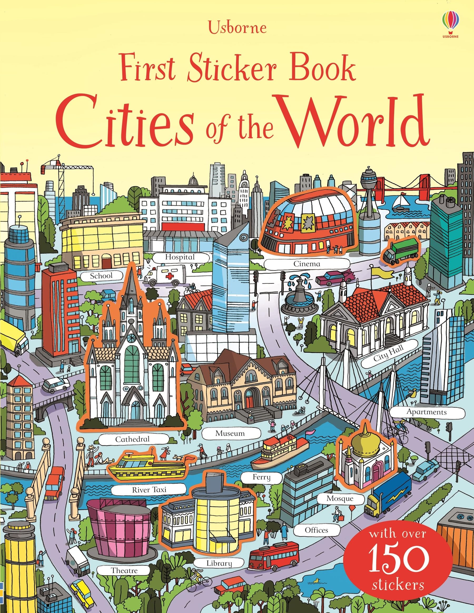 First Sticker Book Cities of the World (First Sticker Books) Tiptoi & Games