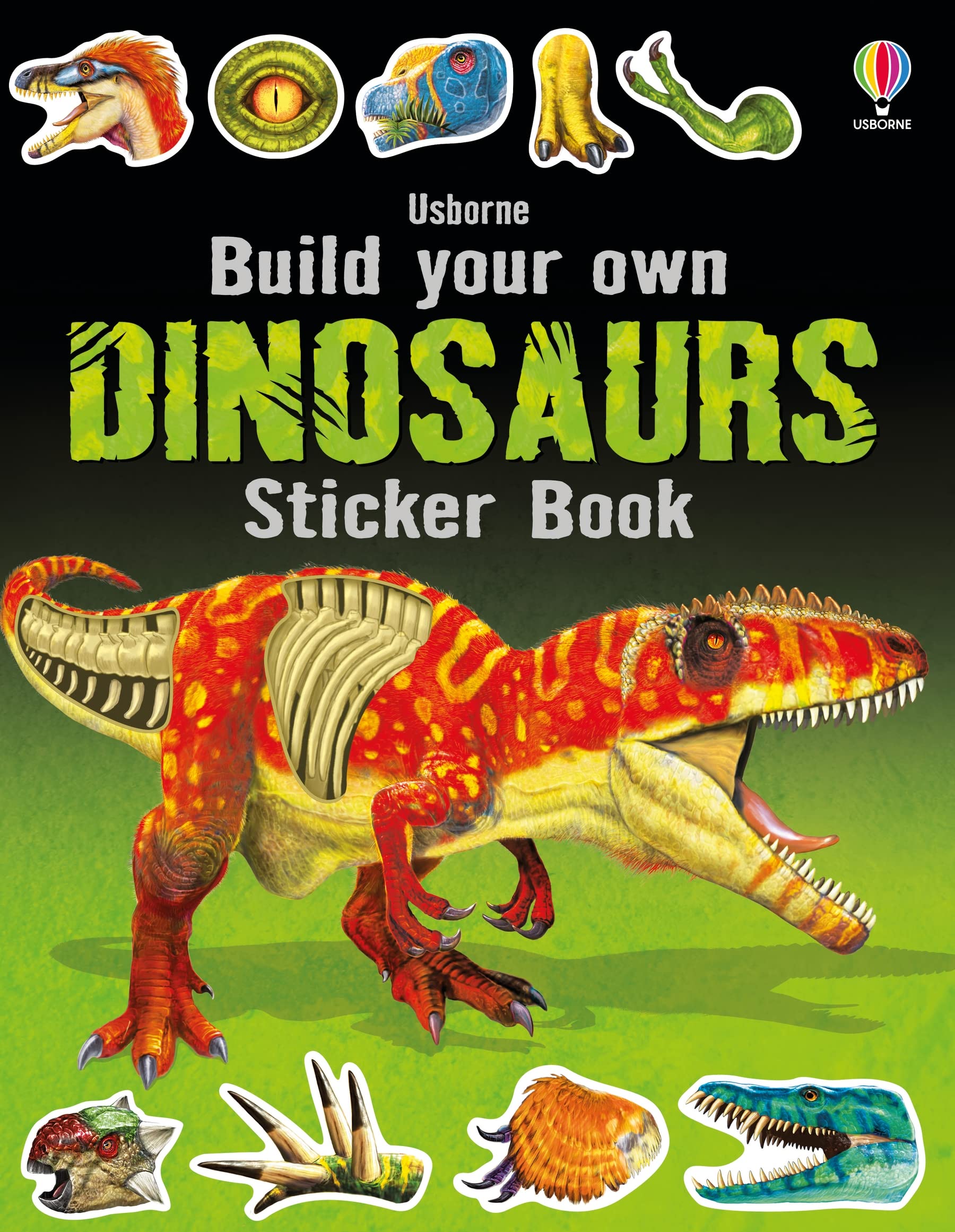Build Your Own Dinosaur Sticker Book: 1 (Build Your Own Sticker Book) Tiptoi & Games