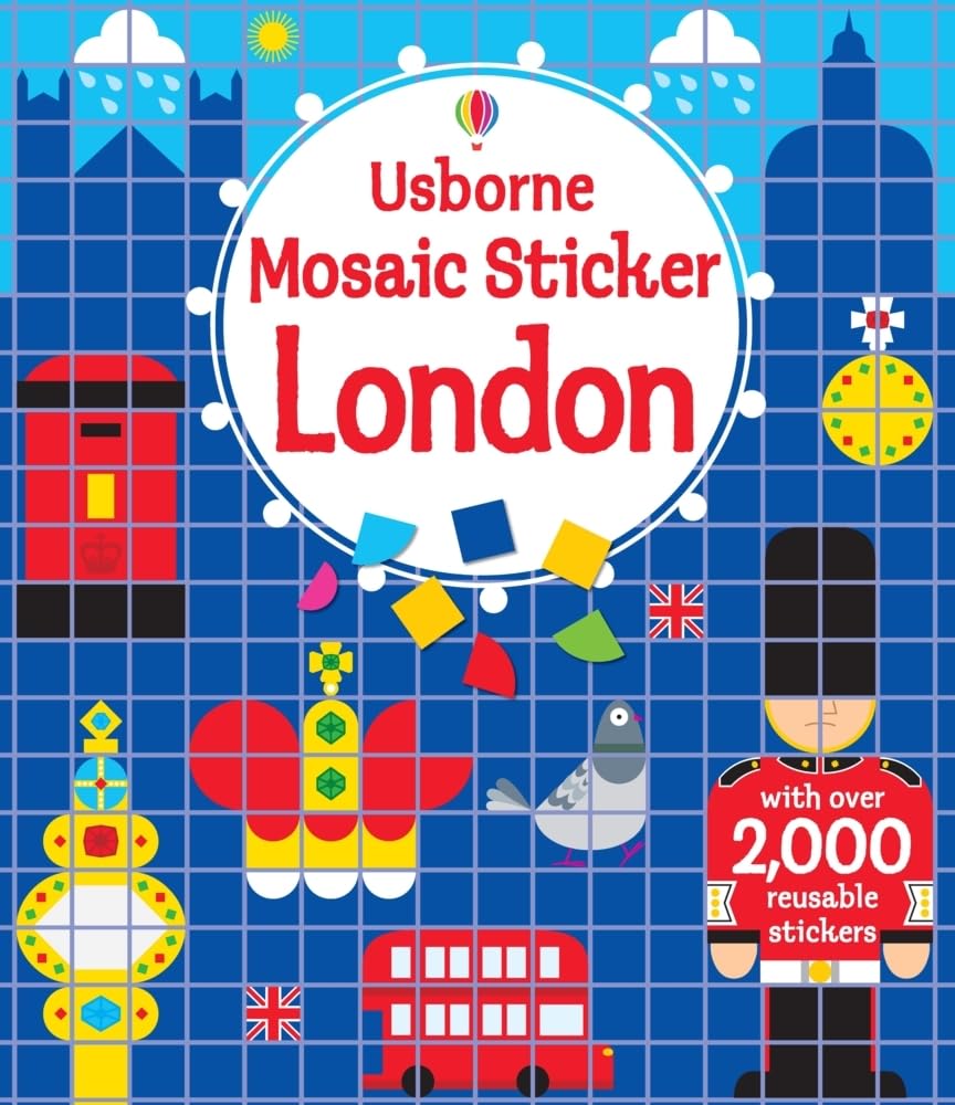 Mosaic Sticker London: With over 2.000 reusable Stickers (Mosaic Sticker Books) Tiptoi & Games