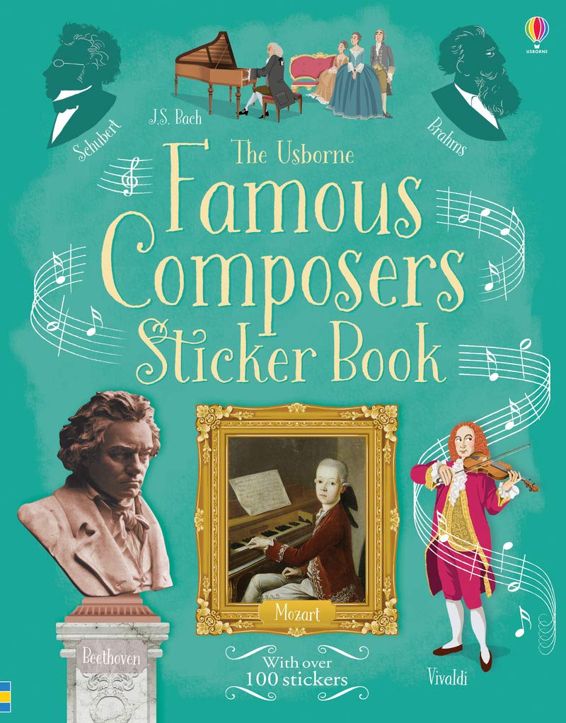 Famous Composers Sticker Book: With over 100 stickers (Sticker Books) Non-fiction