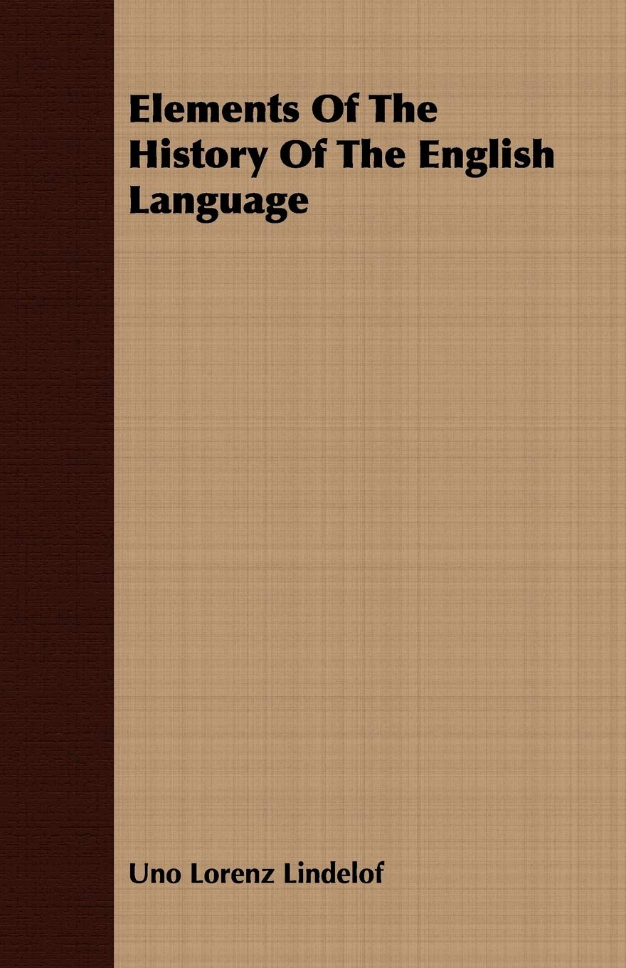 Elements of the History of the English Language Books