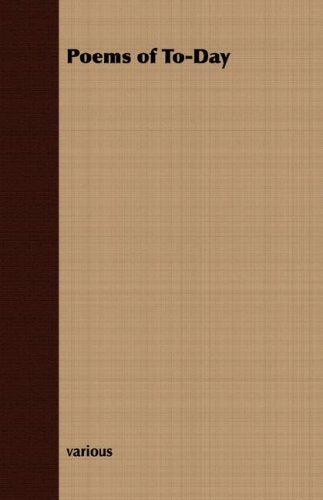 Poems of To-day Poetry
