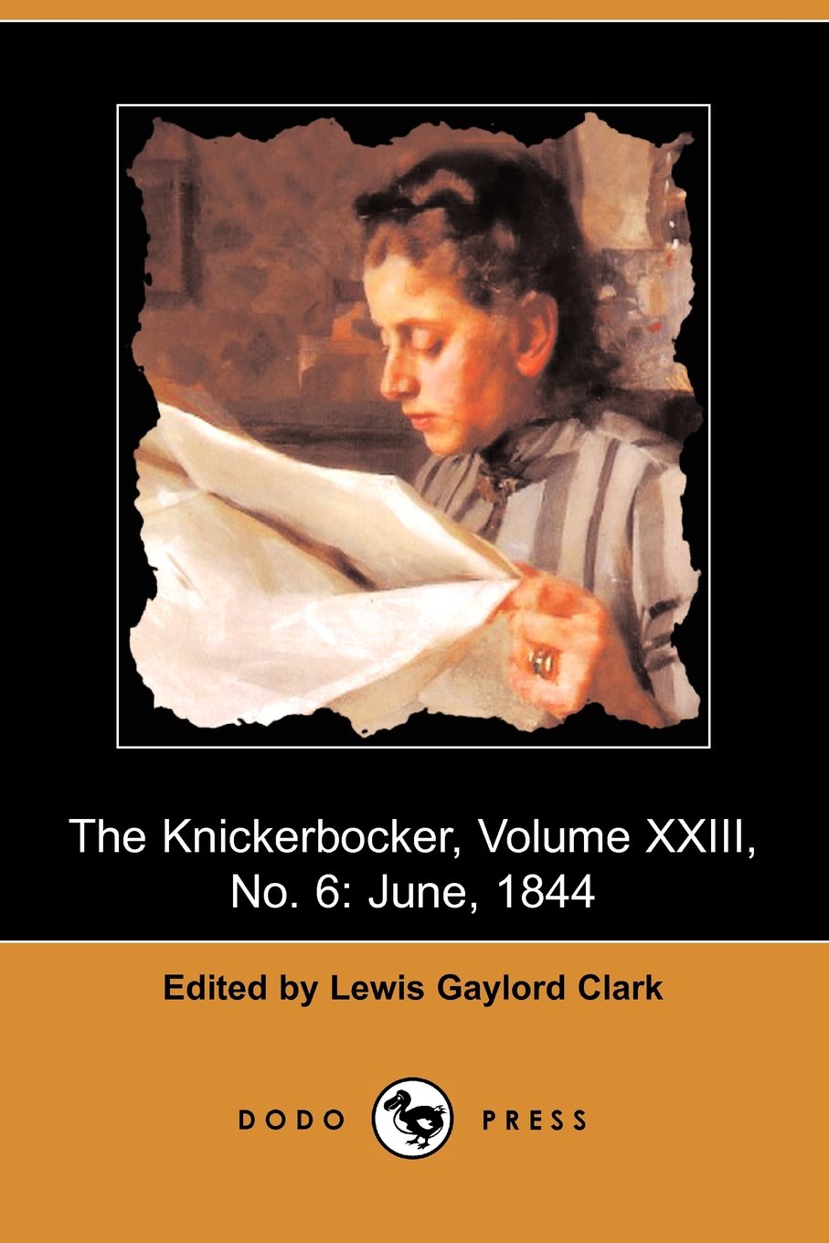 The Knickerbocker, No. 6, June, 1844 Contemporary literature