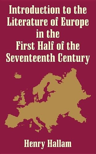 Introduction to the Literature of Europe in the First Half of the 17th Century Contemporary literature Books
