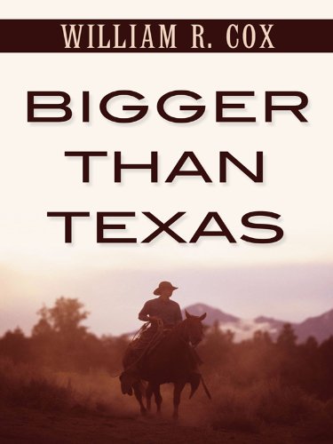 Bigger Than Texas (Thorndike Press Large Print Western Series) Poetry