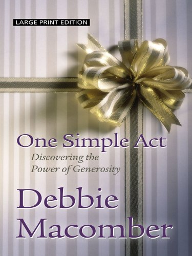 One Simple Act: Discovering the Power of Generosity Religion & Esotericism