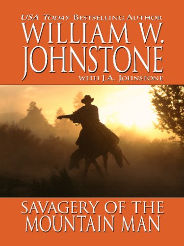 Savagery of the Mountain Man (Thorndike Large Print Western) Contemporary literature
