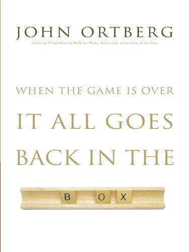 When the Game Is Over, It All Goes Back in the Box (Thorndike Press Large Print Inspirational Series) Religion & Esotericism