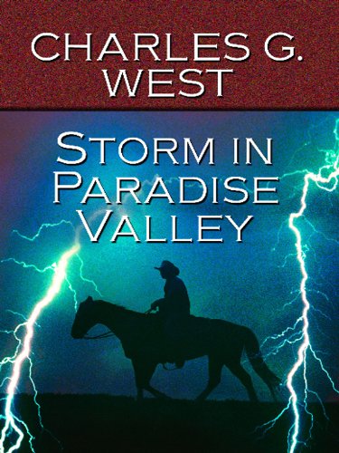 Storm in Paradise Valley (Thorndike Large Print Western) Contemporary literature
