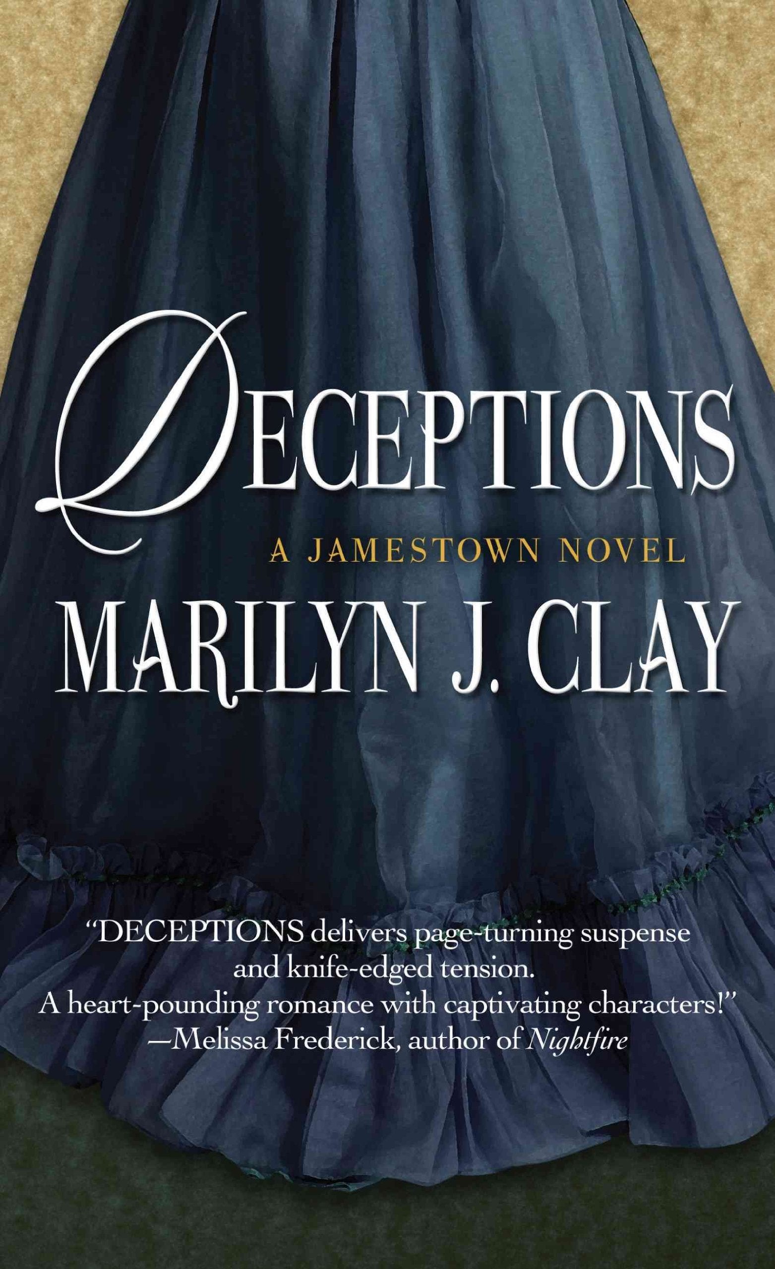 Deceptions: A Jamestown Novel (Wheeler Hardcover) Historical Fiction