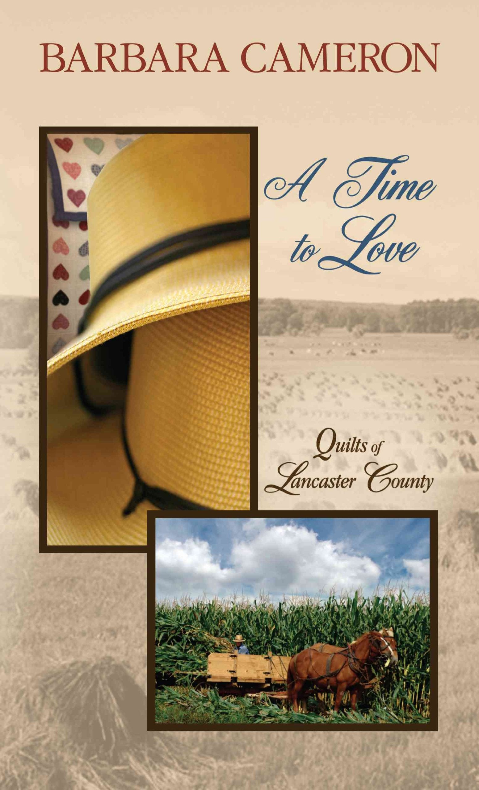 A Time to Love (Quilts of Lanchester County: Thorndike Press Large Print Clean Reads, 1, Band 1) Contemporary Romance