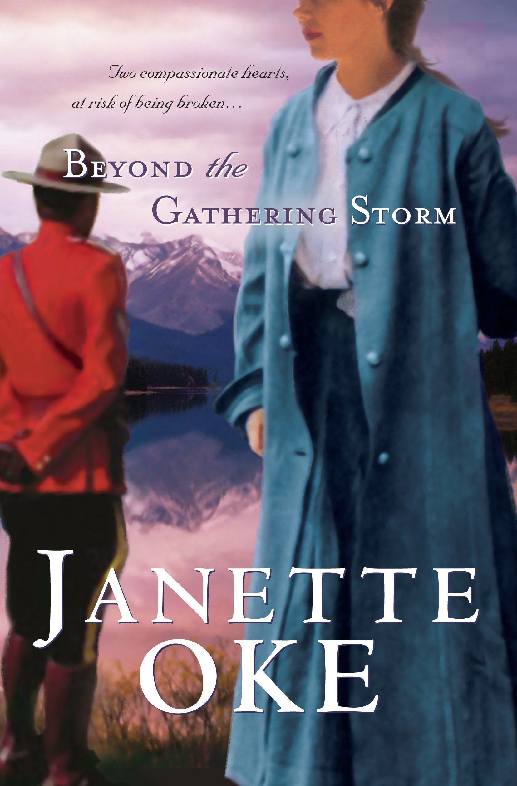 Beyond the Gathering Storm (Kennebec Large Print Superior Collection: Canadian West, 5, Band 5) Historical Fiction