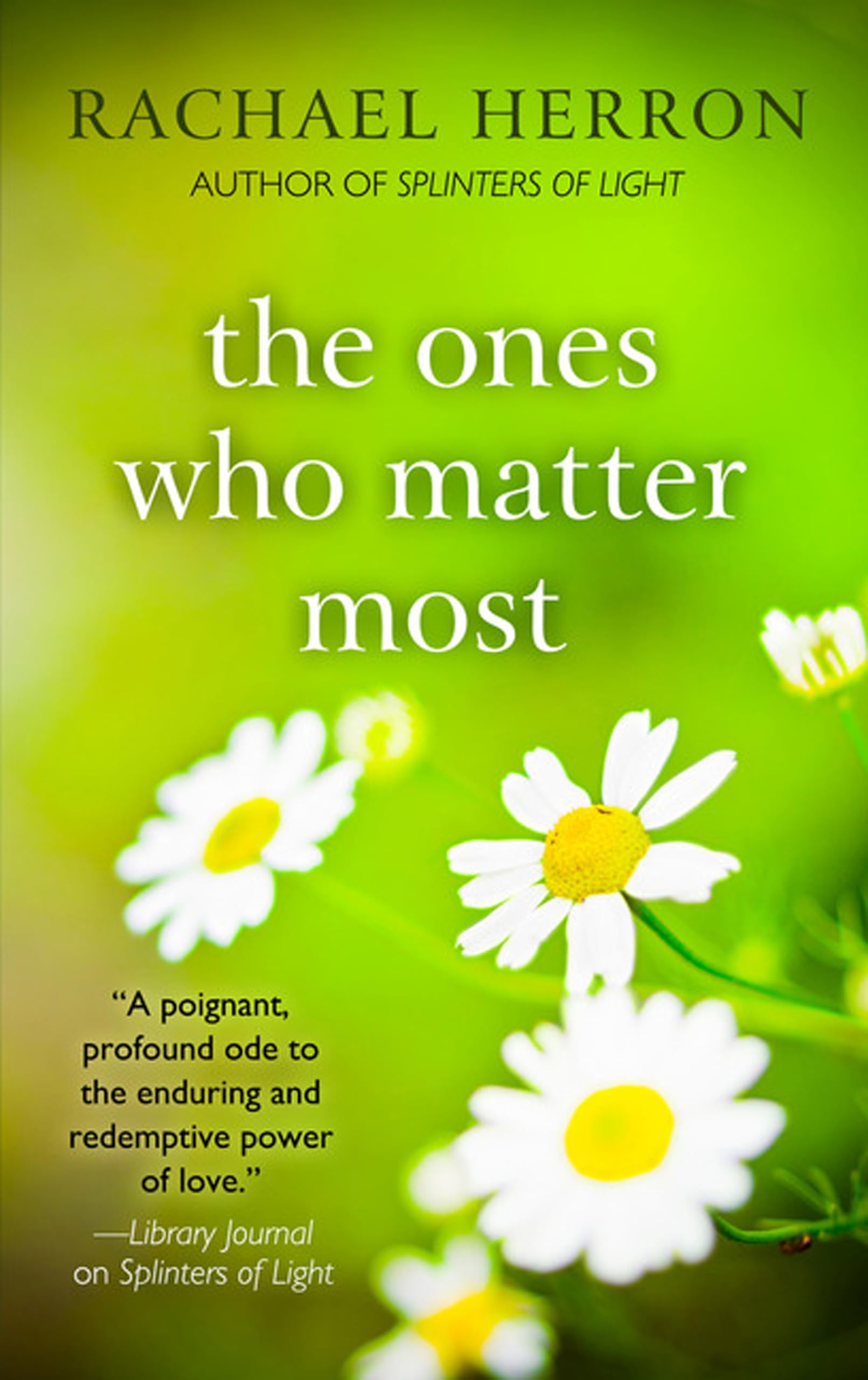 The Ones Who Matter Most (Thorndike Press Large Print Women's Fiction) Contemporary literature
