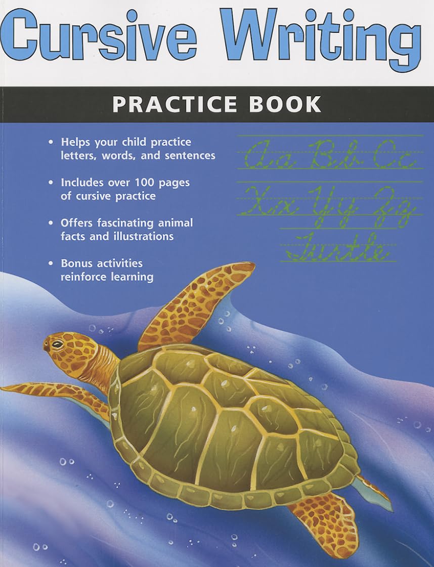 Product Image: Cursive Writing Practice Book (Flash Kids Harcourt Family Learning)