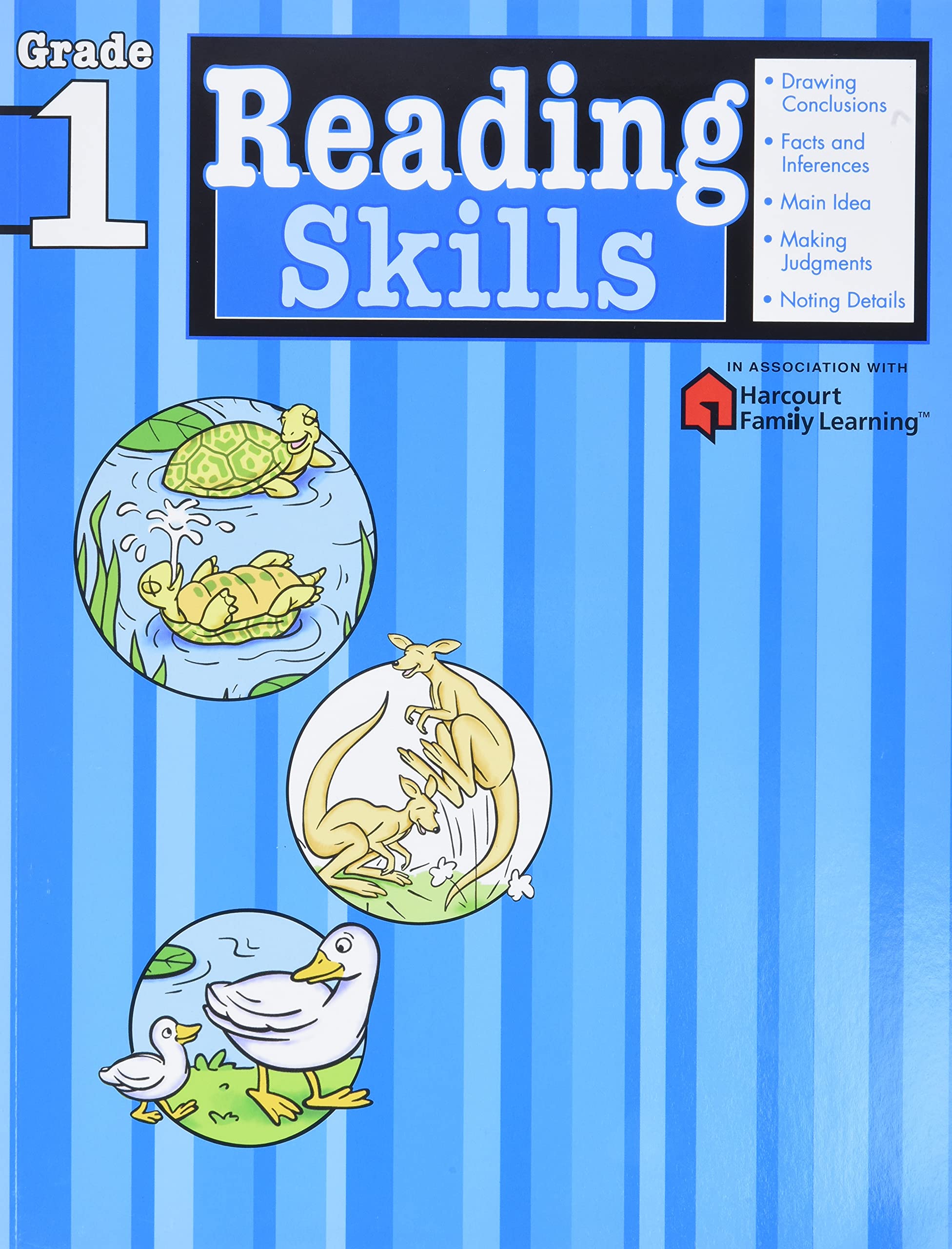 Reading Skills: Grade 1 (Flash Kids Harcourt Family Learning) Computer Science