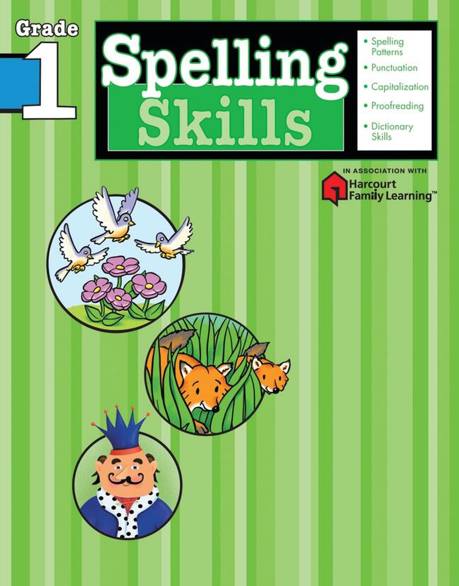 Spelling Skills: Grade 1 (Flash Kids Harcourt Family Learning) Computer Science