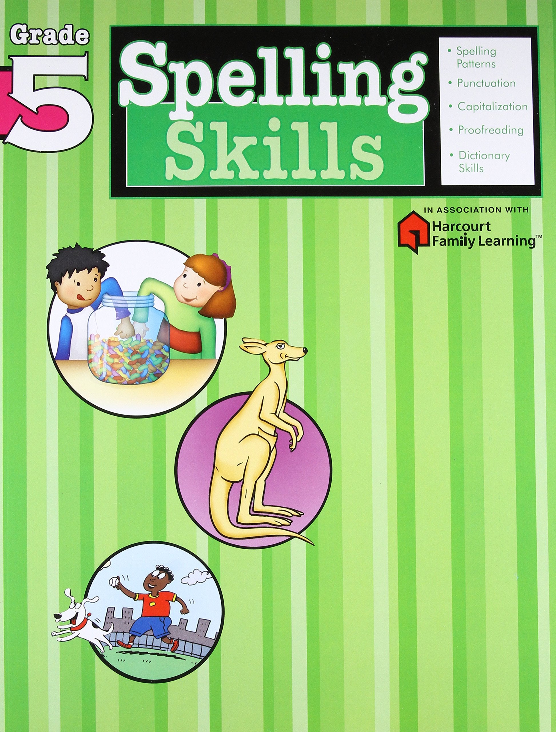 Spelling Skills: Grade 5 (Flash Kids Harcourt Family Learning) Computer Science
