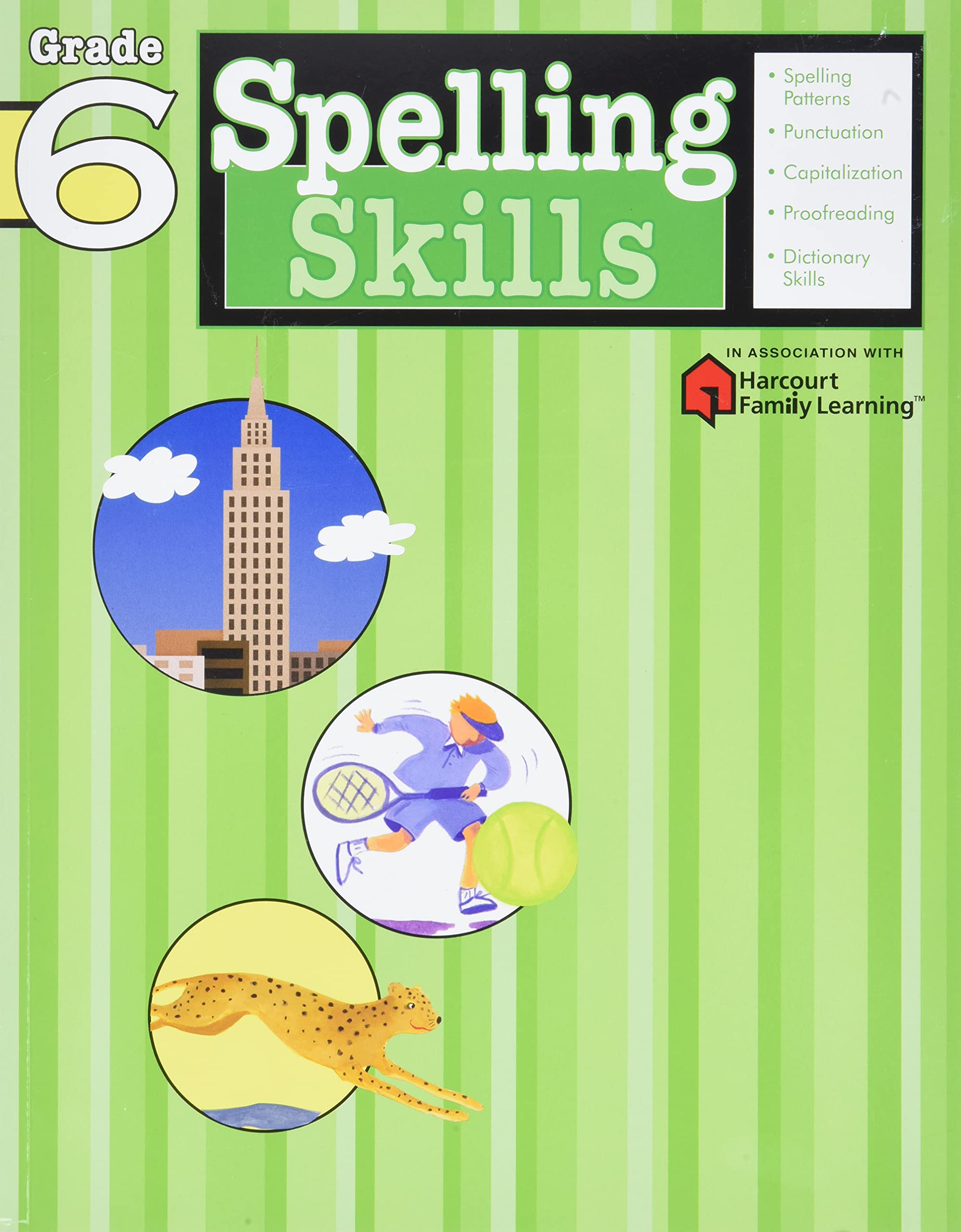 Spelling Skills: Grade 6 (Flash Kids Harcourt Family Learning) Computer Science