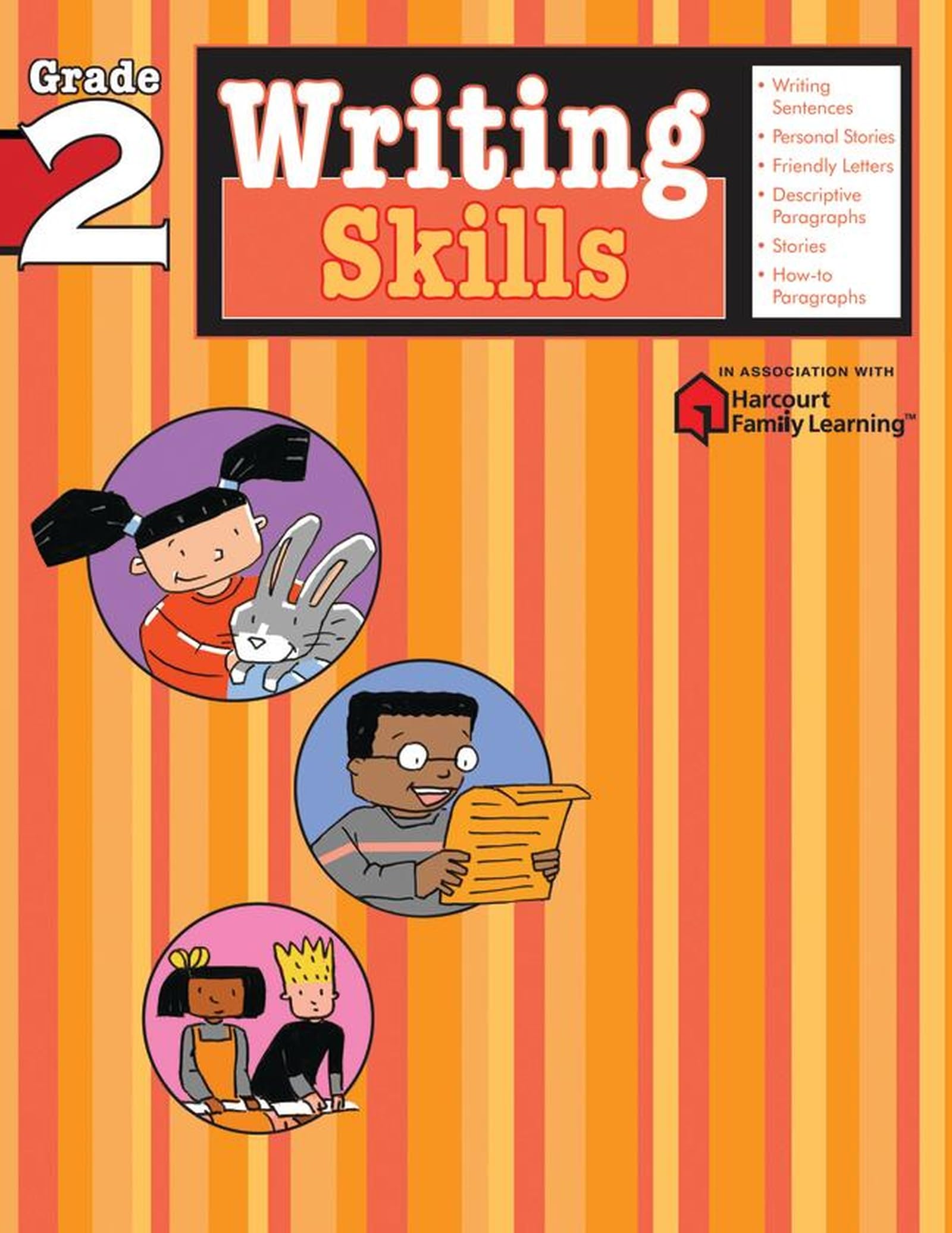 Writing Skills: Grade 2 (Flash Kids Harcourt Family Learning) Computer Science
